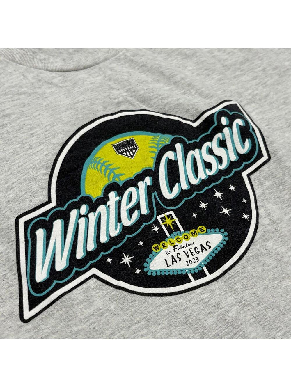 Gildan Las Vegas Winter Classic 2023 T Shirt - Picture 2 of 5